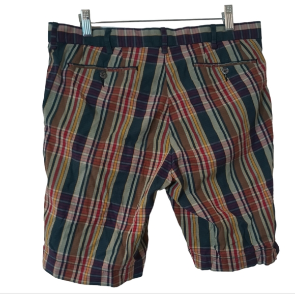 Ralph Lauren Polo Shorts, Madras Shorts, Classic Fit,  Size: 32 - Picture 2 of 5